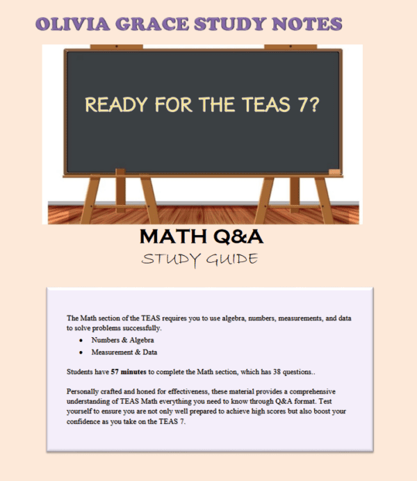 ATI TEAS 7 Math Study Guide: Practice Tests & Quick Tips