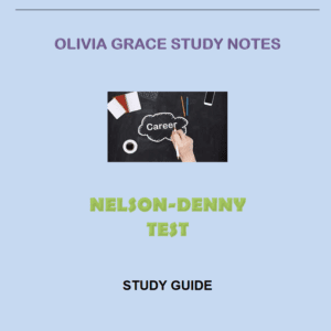 NELSON-DENNY Test Study Guide: Practice Questions & Exam Prep Essentials