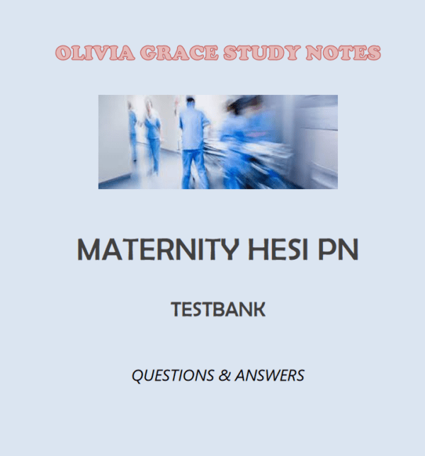 HESI Maternity PN: Practice Questions & Exam Prep Essentials