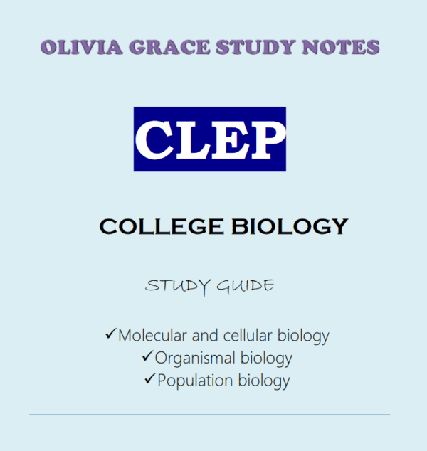 CLEP Biology Study Guide: Key Concepts for Success