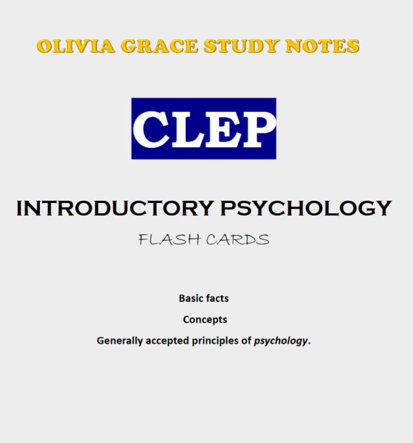 CLEP Introductory Psychology Flashcards: Pro Tips for Success