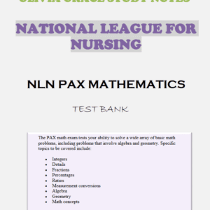 NLN PAX Math Test bank: Practice Tests & Secrets to Ace the Exam