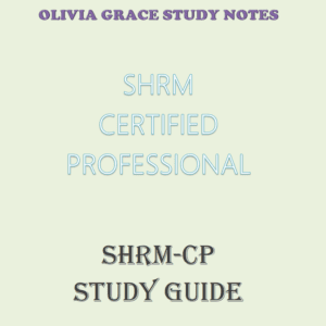 SHRM-CP Study Guide: Concept Breakdown & Must-Know Terms for Success